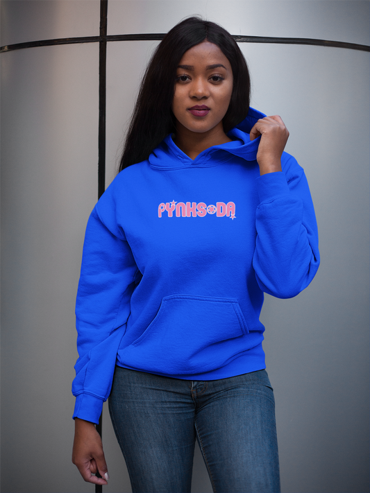 Royal Blue with Pynk Hoodie