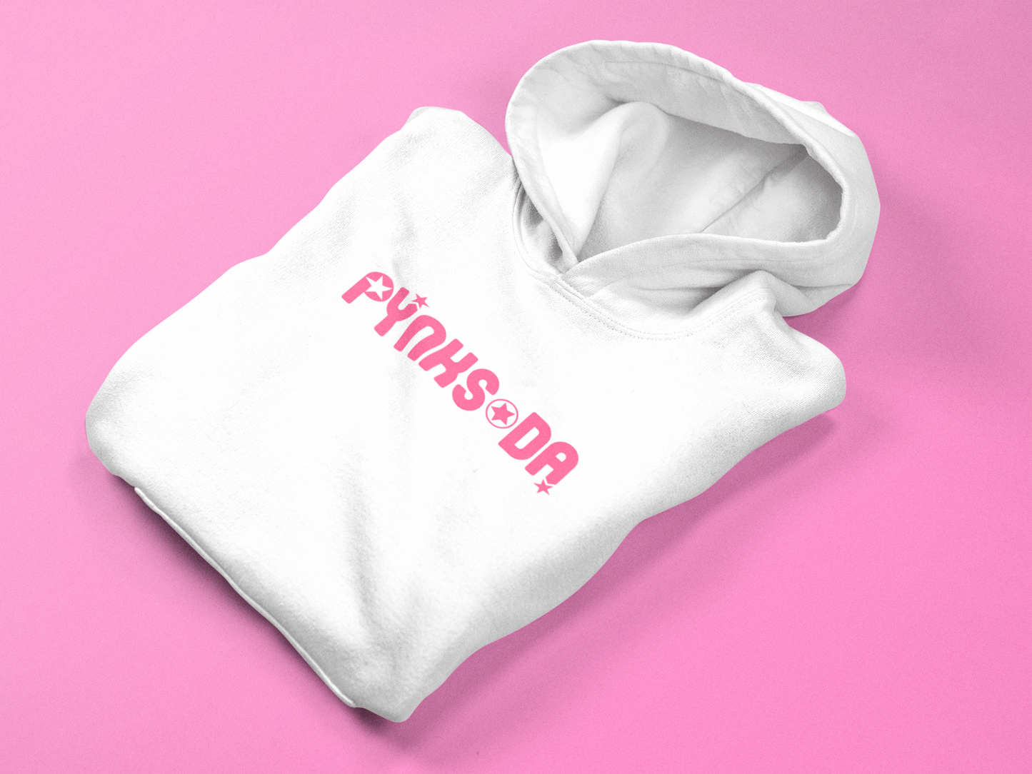 White and Pynk Hoodie