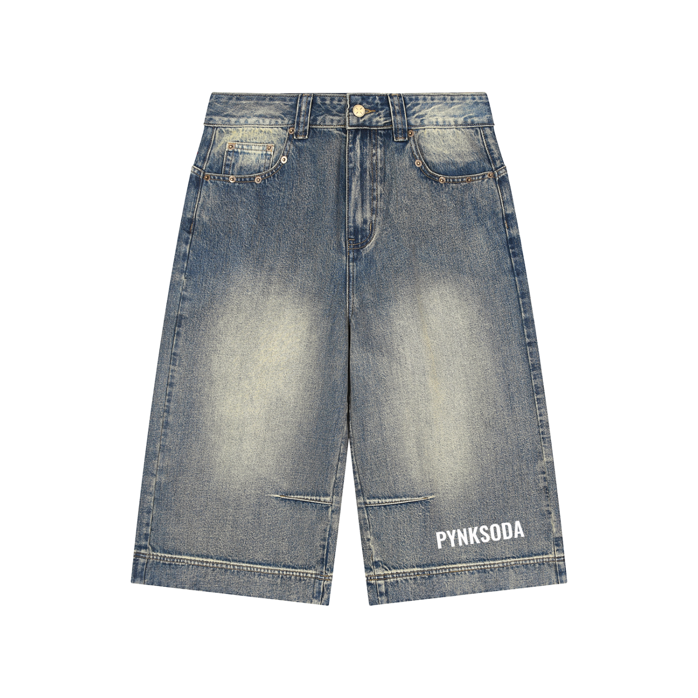 PYNKSODA Baggy Denim Shorts