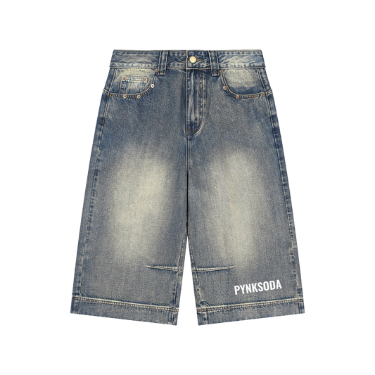 PYNKSODA Baggy Denim Shorts