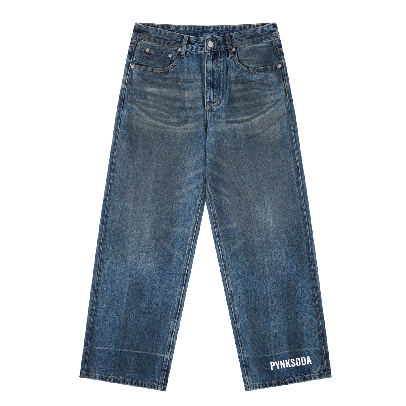 PYNKSODA Vintage Wash Jeans