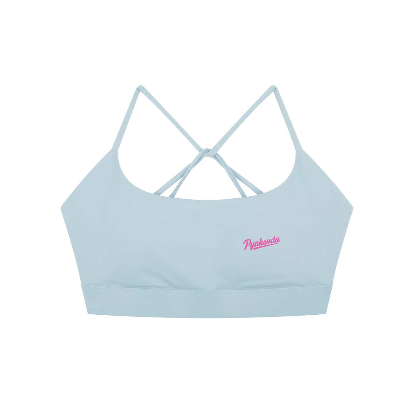 PYNKSODA Criss Cross Yoga Sports Bra
