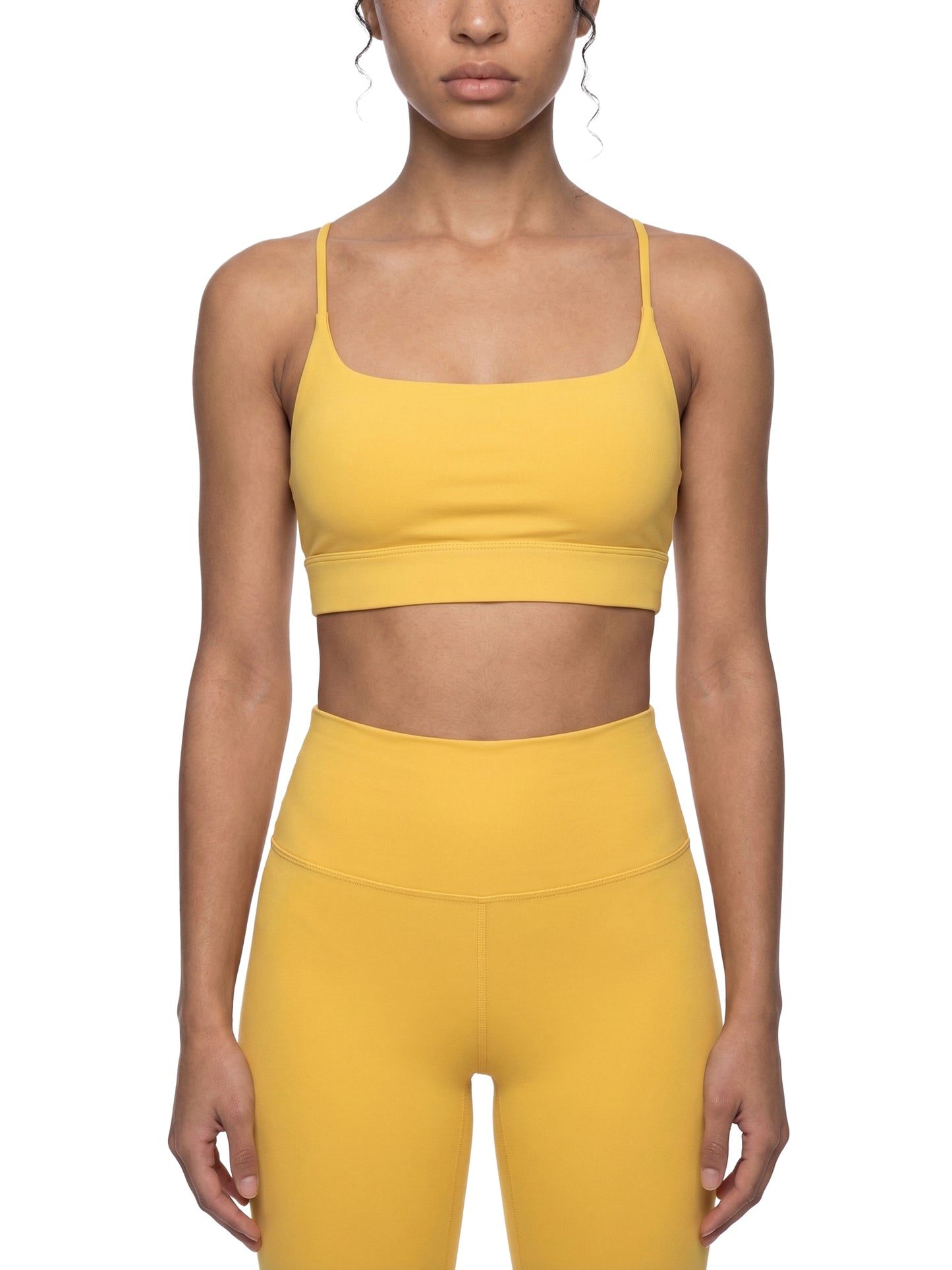 PYNKSODA Criss Cross Yoga Sports Bra