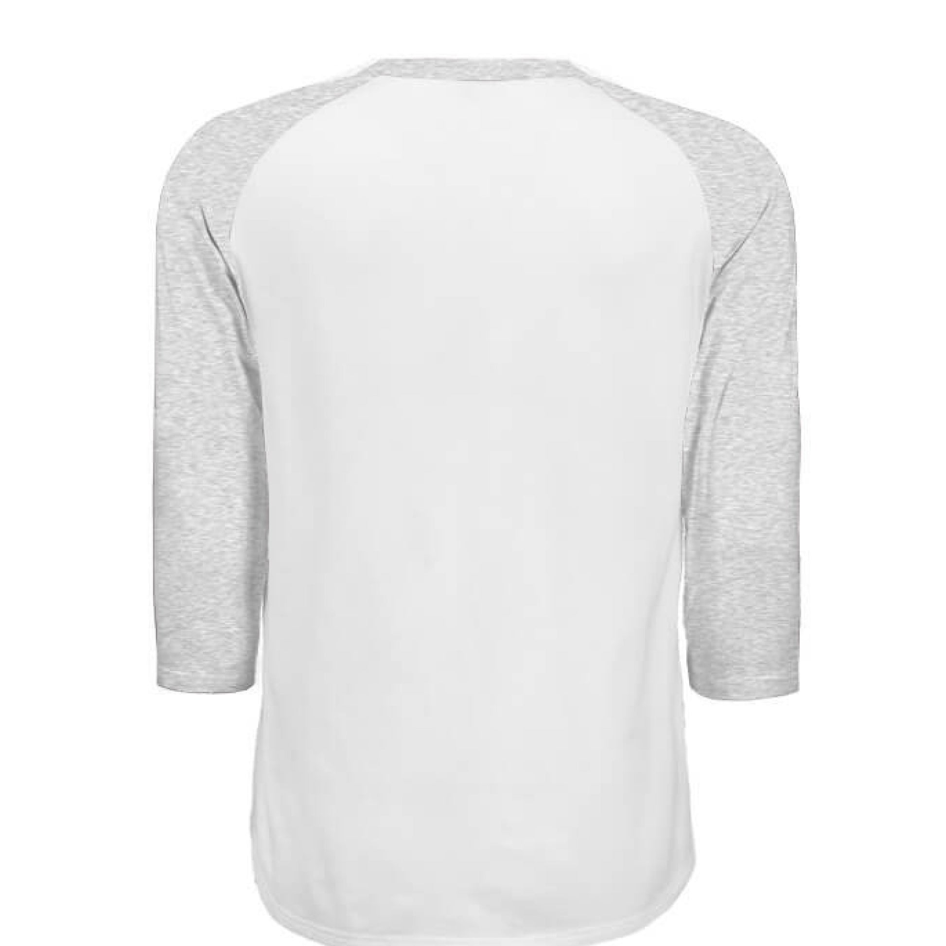 WHITE / HEATHER GREY - BACK